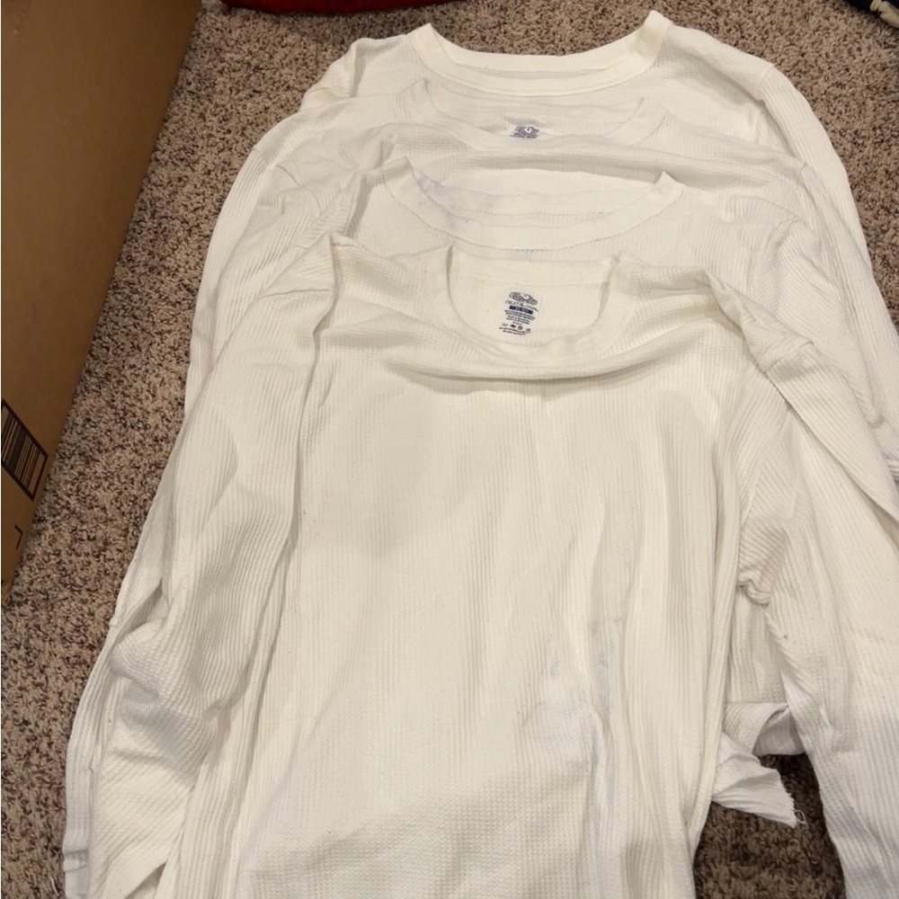 Fruit of the Loom Men’s Warmers Shirt (4 pack) Size XL
